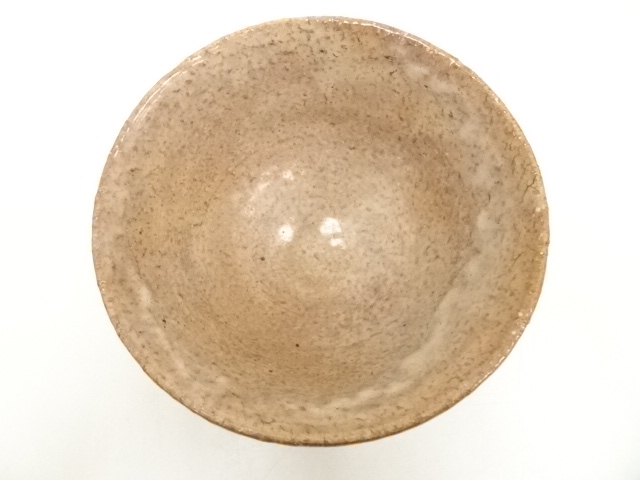 B1260 正峰 橘 造 萩茶碗 共布共箱付 完品 ☆ 茶道具 抹茶